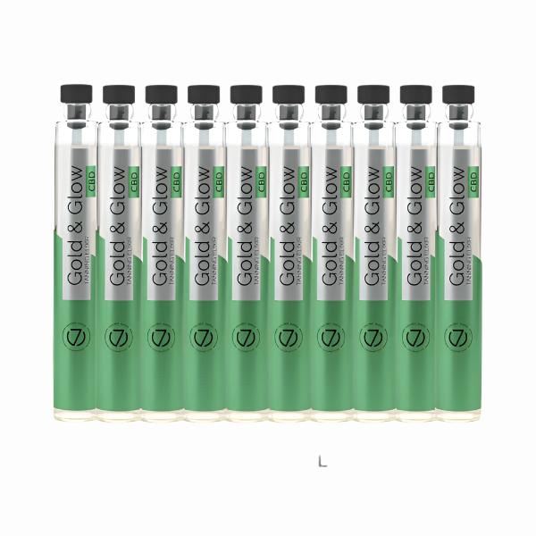 7Suns Gold & Glow CBD Dry Tanning Oil