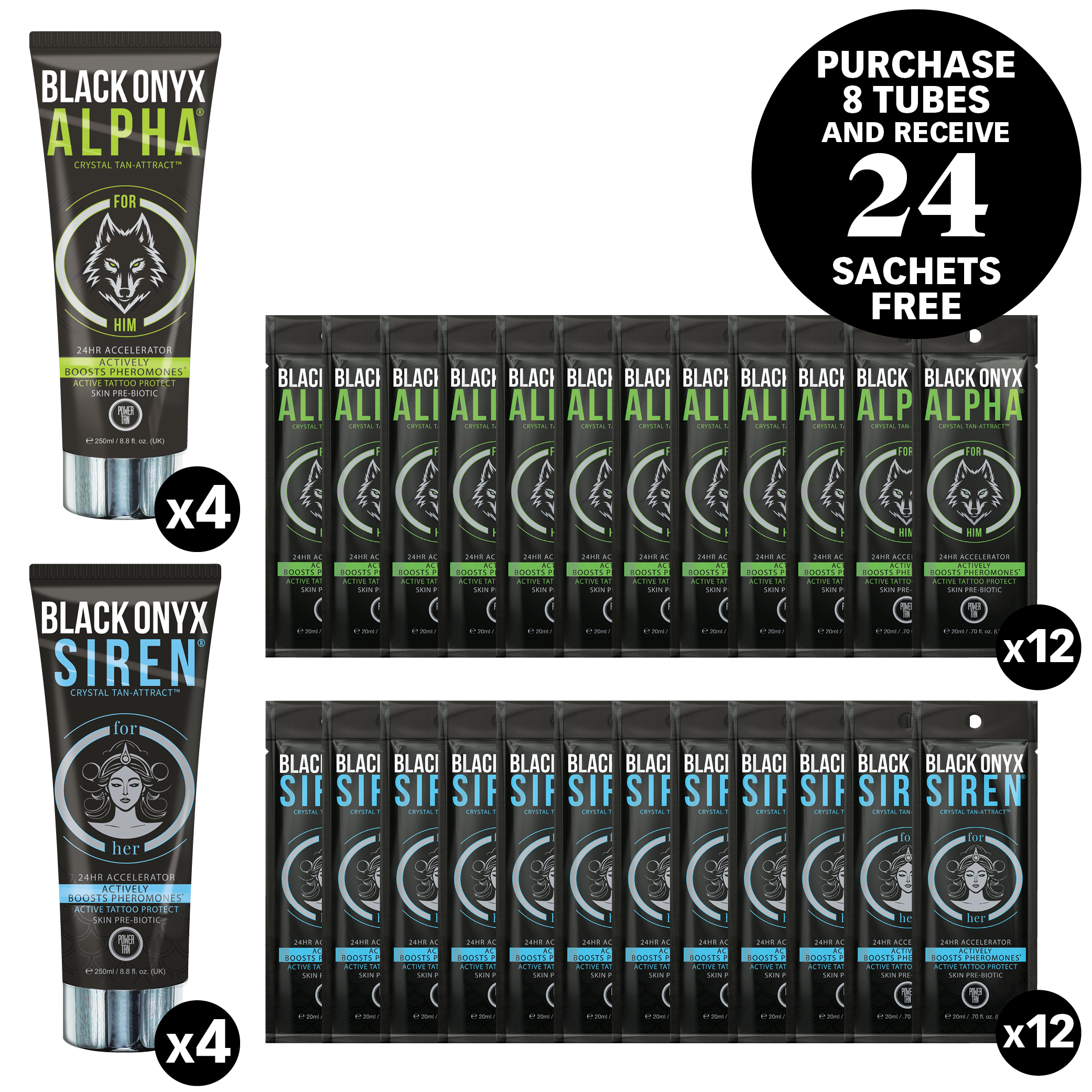Power Tan Alpha & Siren Package Deal