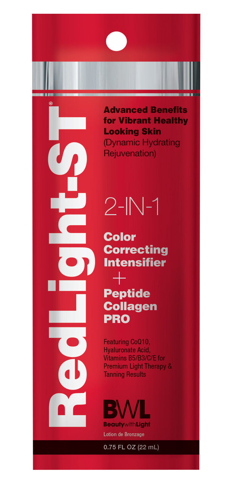 BWL: Red Light-ST 2IN1 Color Correcting Intensifier + Peptide Collagen Pro