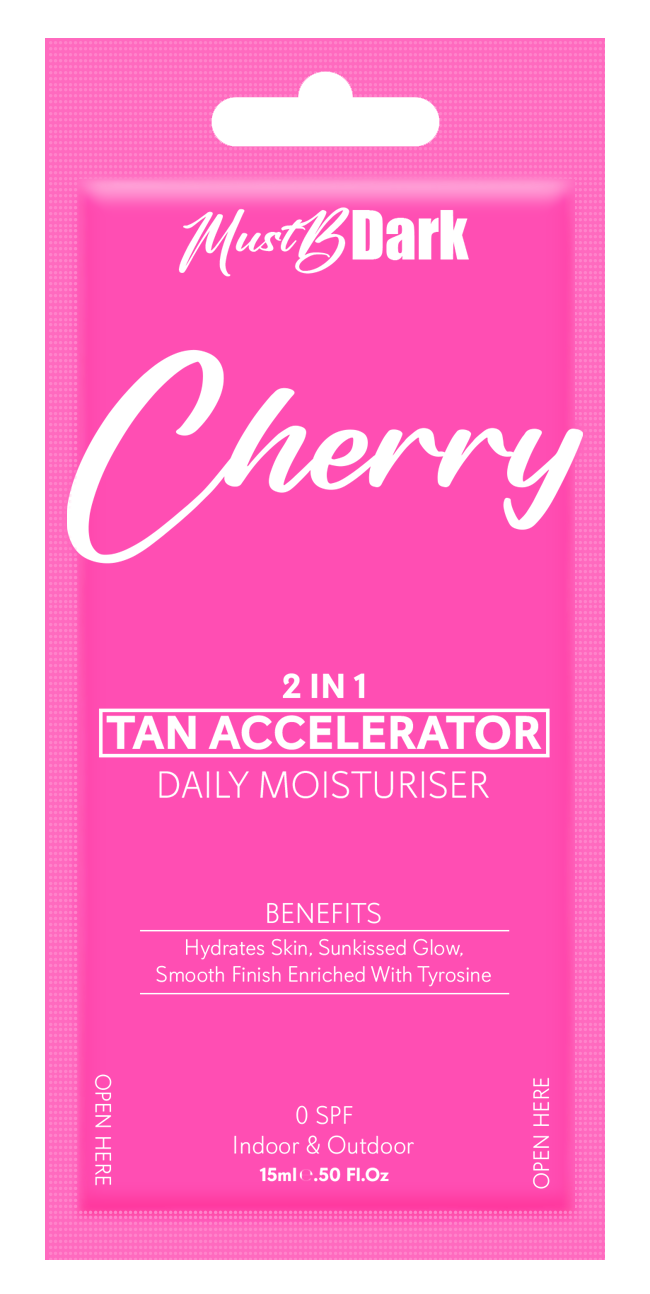 Must B Dark Cherry Tan Accelerator