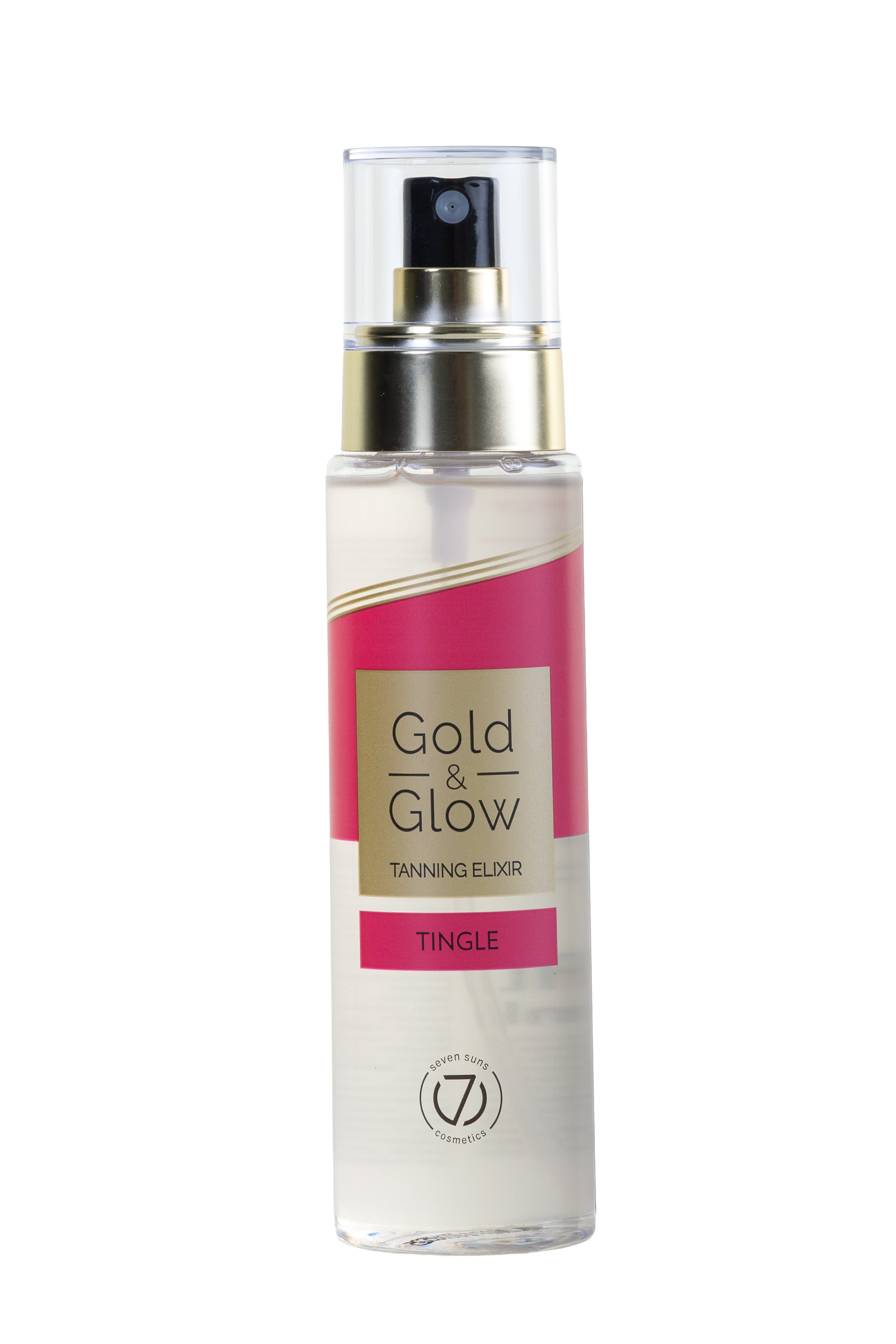 7Suns Gold & Glow TINGLE Dry Tanning Oil