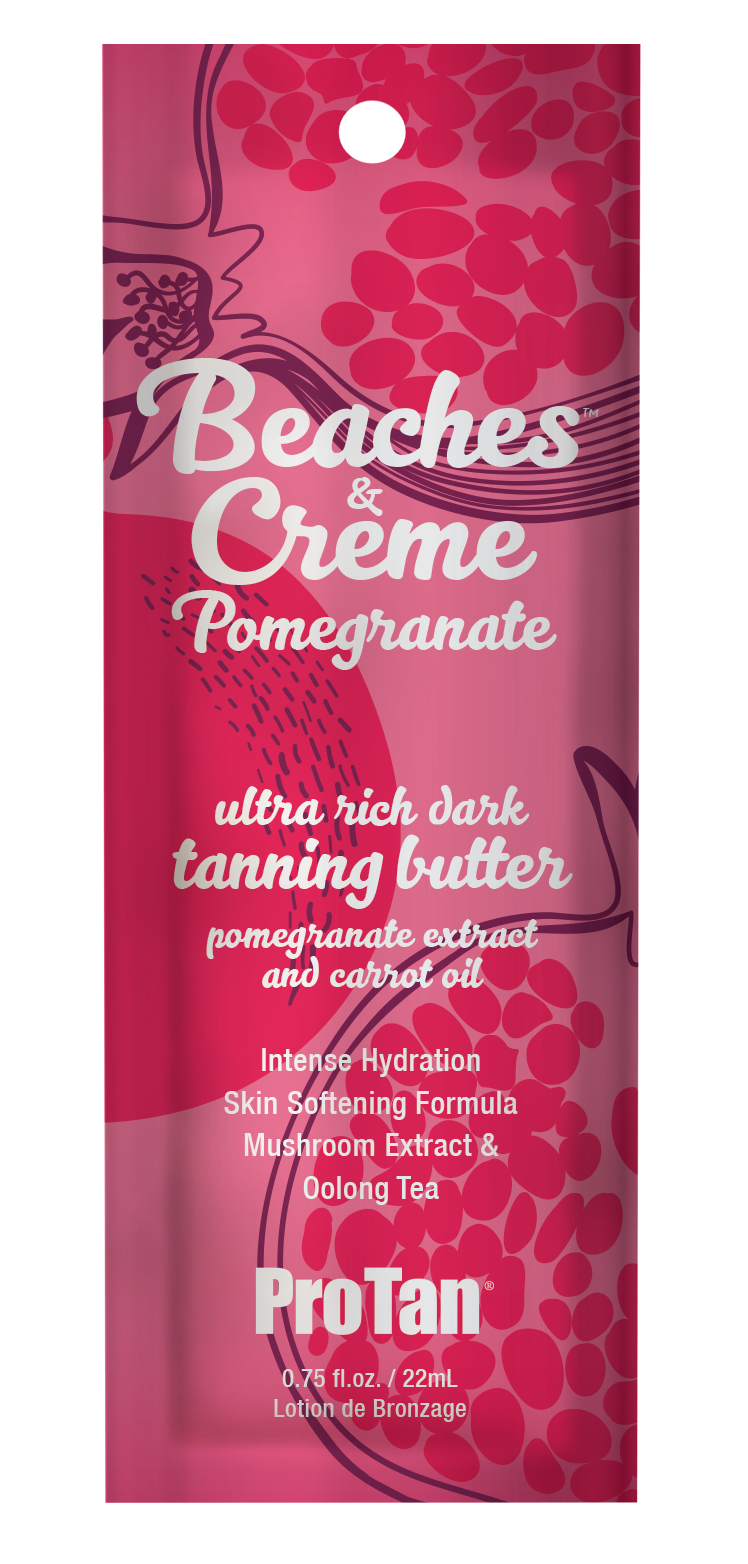 Pro Tan Beaches & Crème Pomegranate