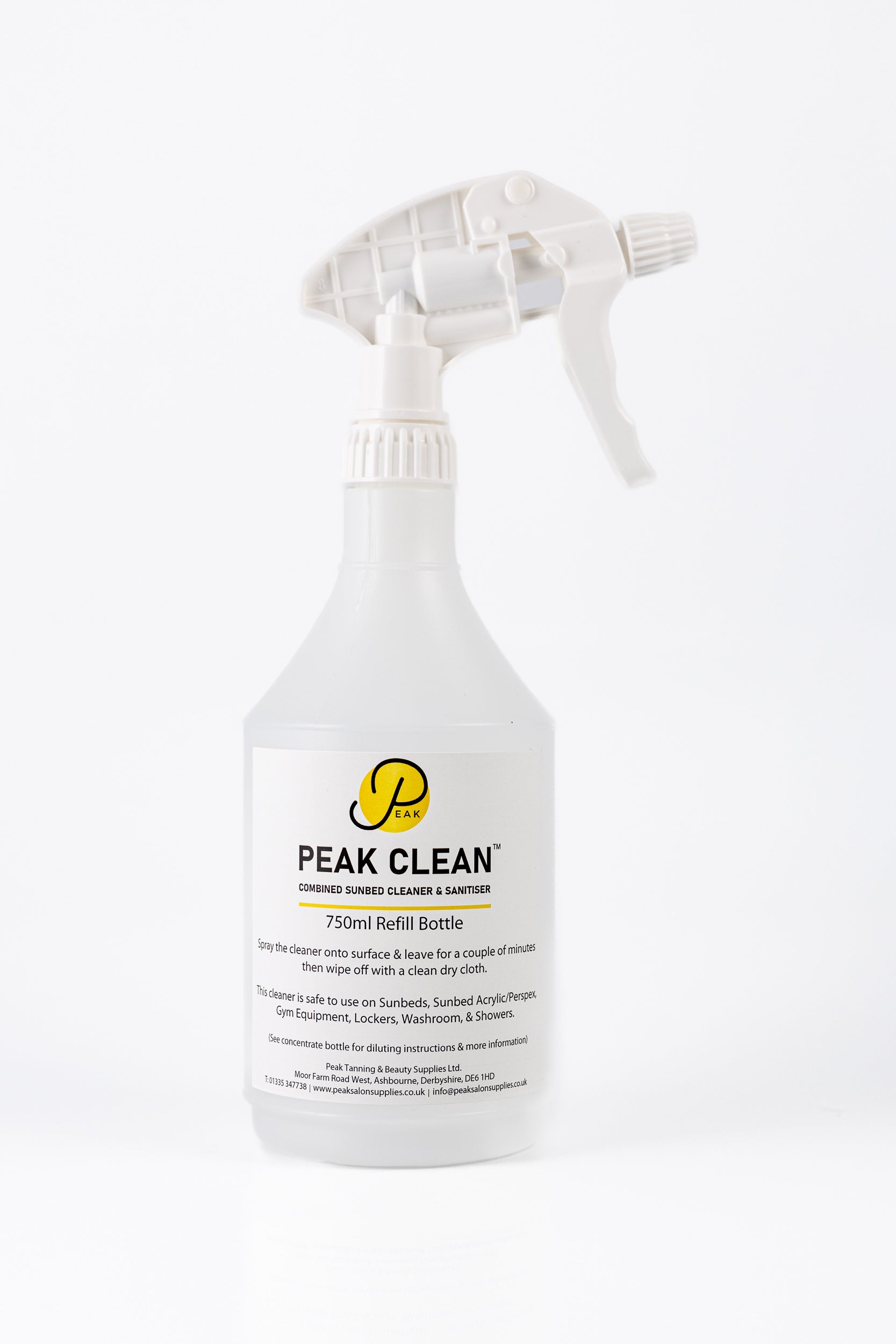 Combined Sunbed Cleaner & Sanitiser