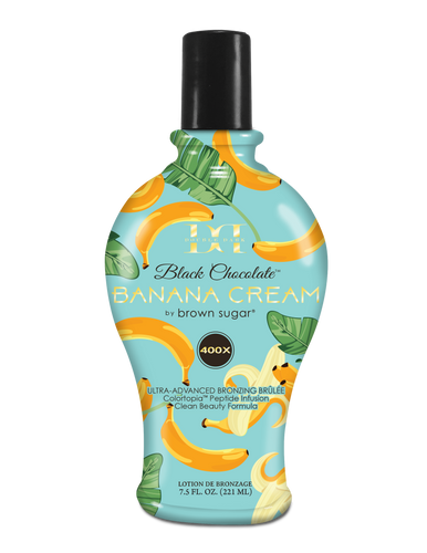 Tan Incorporated Double Dark Black Chocolate Banana Cream