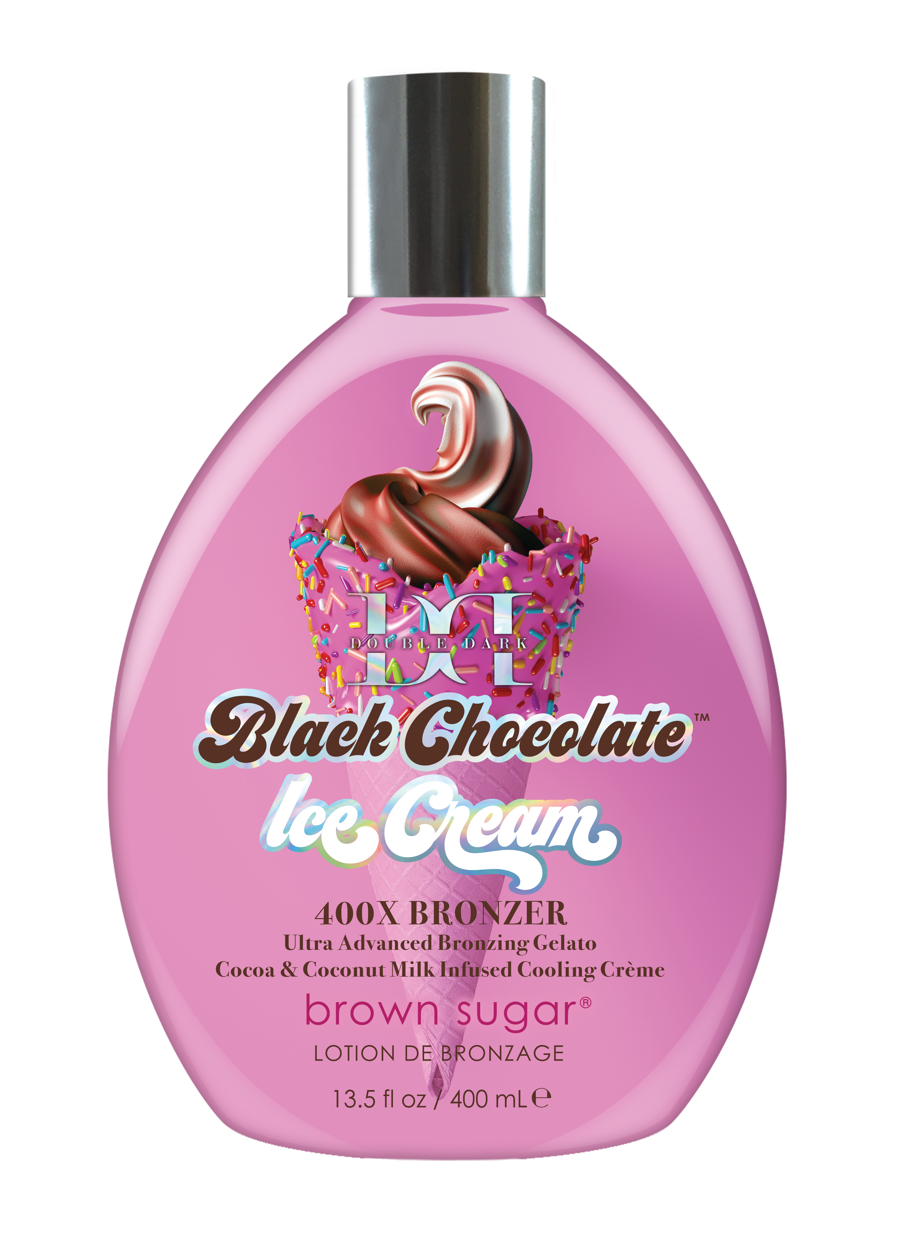 Tan Incorporated Double Dark Black Chocolate Ice Cream