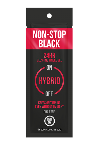 Power Tan Non-Stop Black Hybrid Tingle Gelee