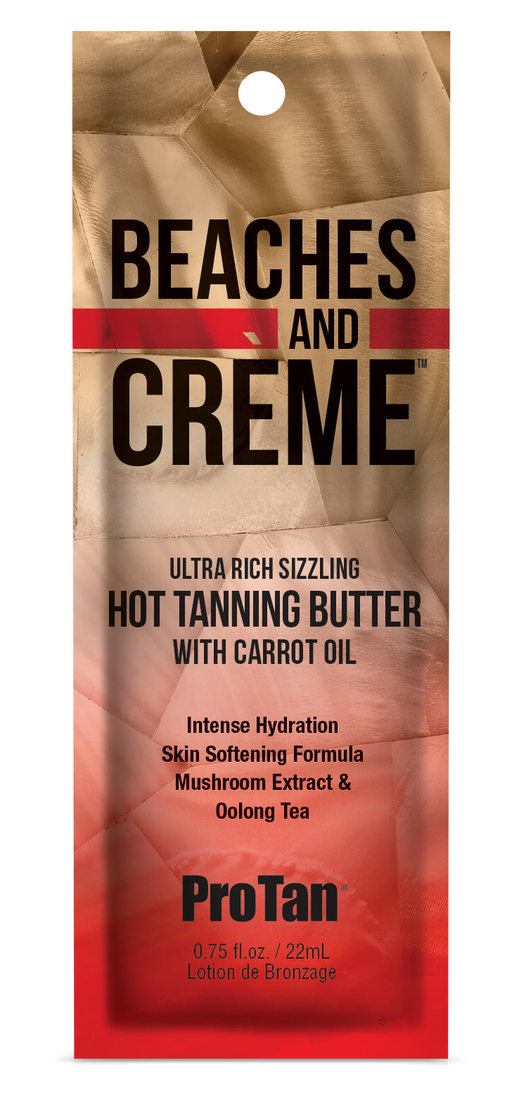 Pro Tan Beaches & Crème Sizzling Hot Tanning Butter