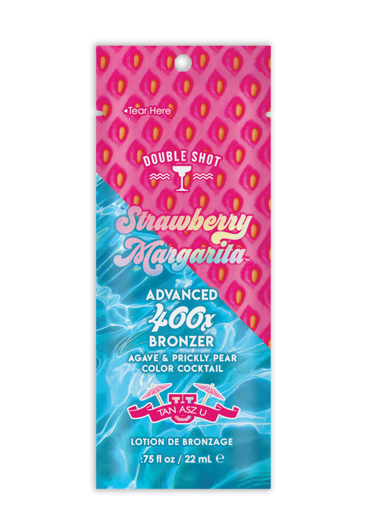 Tan Asz U Strawberry Margarita