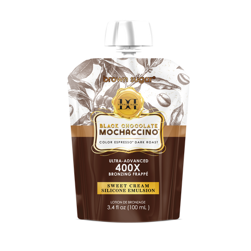 Tan Incorporated Double Dark Black Chocolate Mochaccino