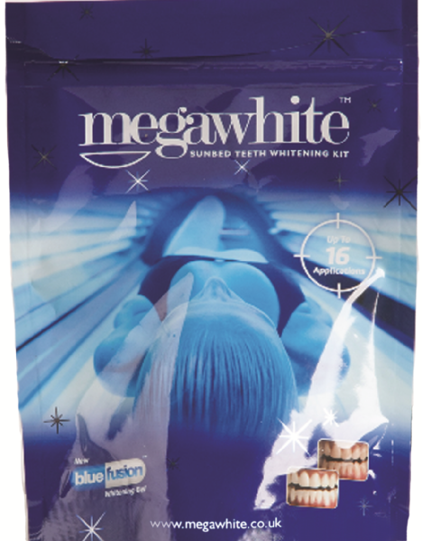 MegaWhite Sunbed Teeth Whitening