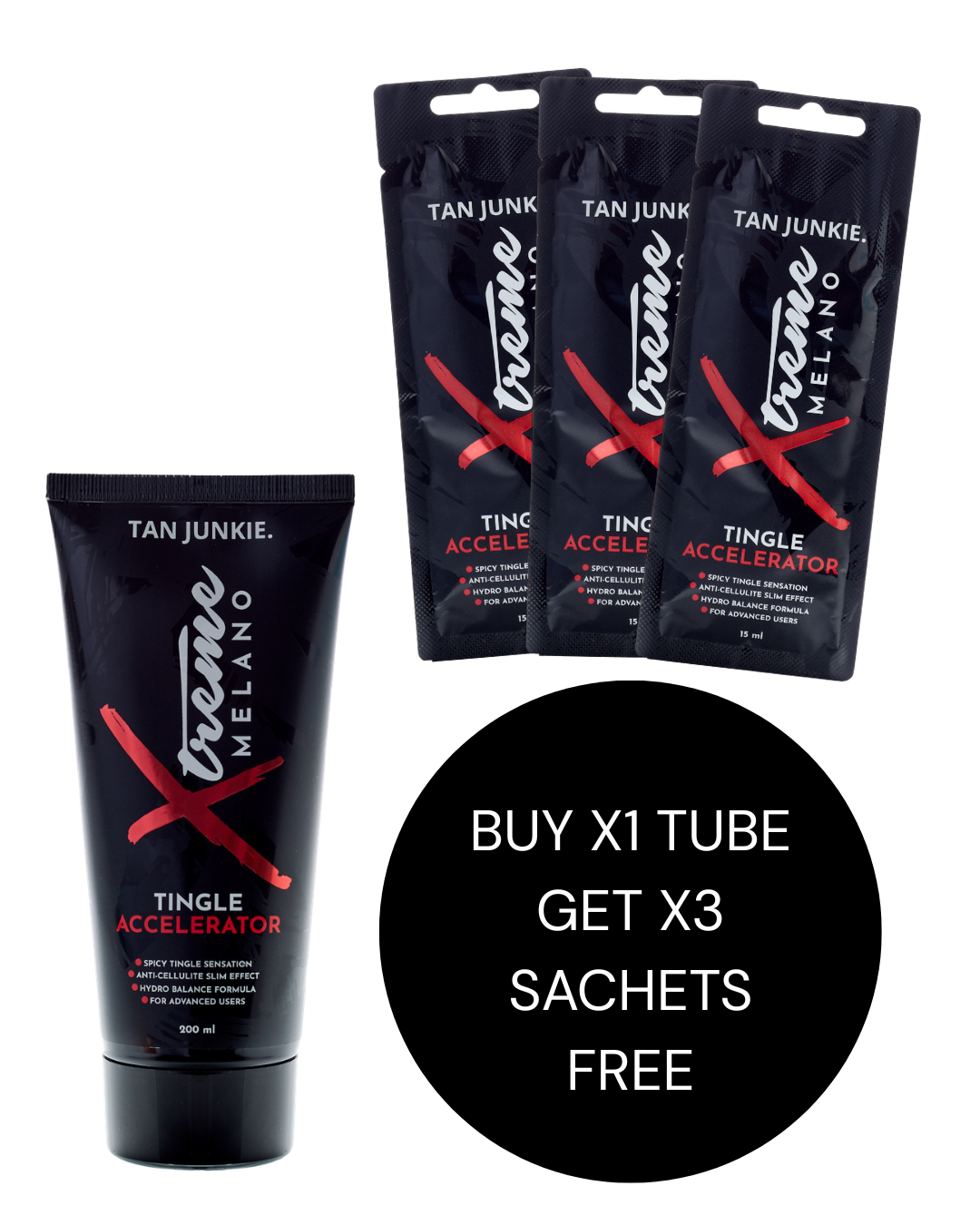 Tan Junkie Xtreme Melano Tingle Accelerator DEAL