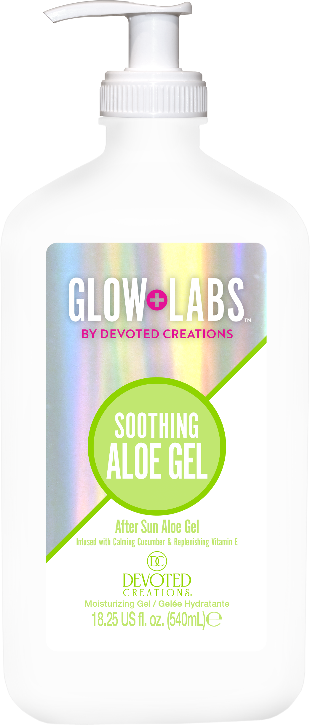 Devoted Creations Glow Labs Soothing Aloe Gel