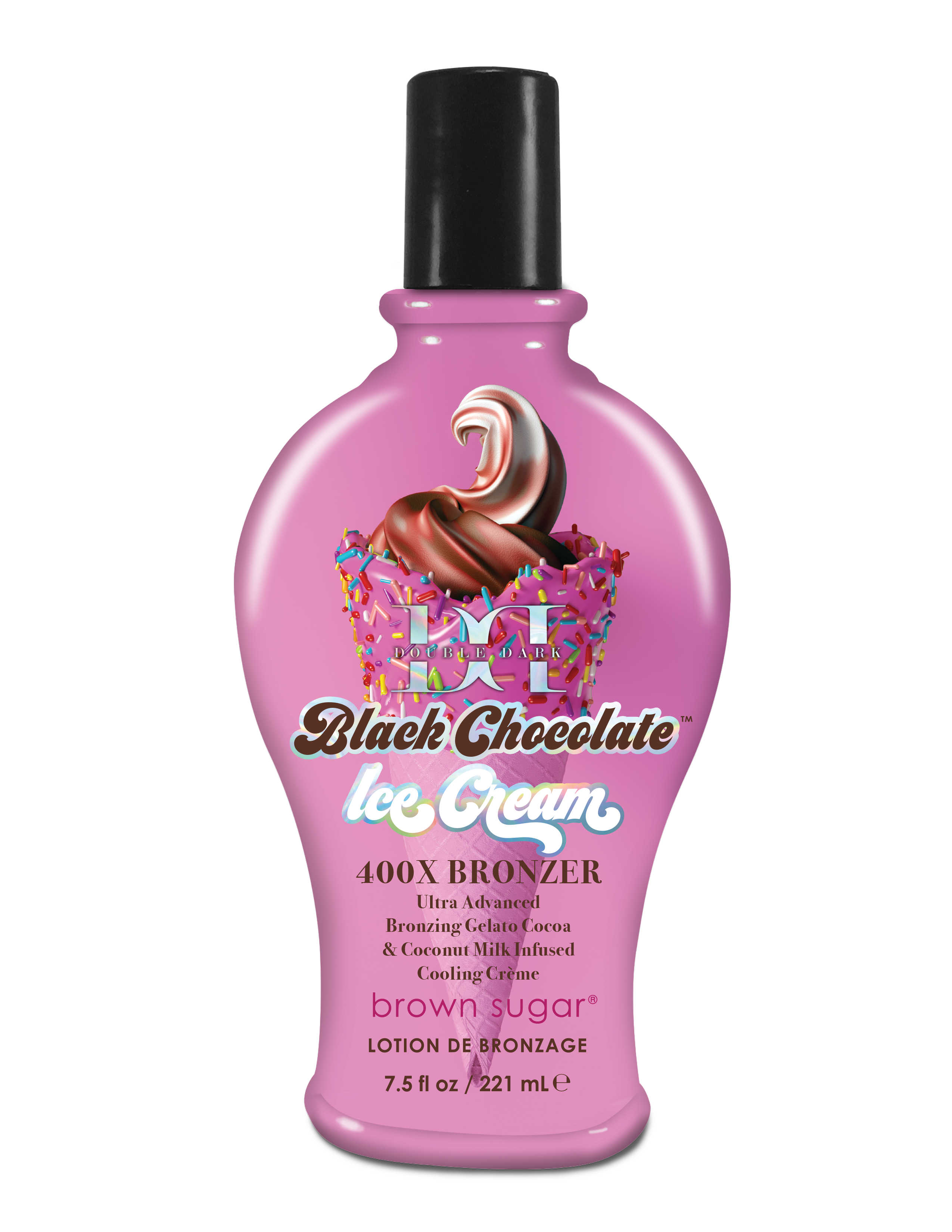 Tan Incorporated Double Dark Black Chocolate Ice Cream