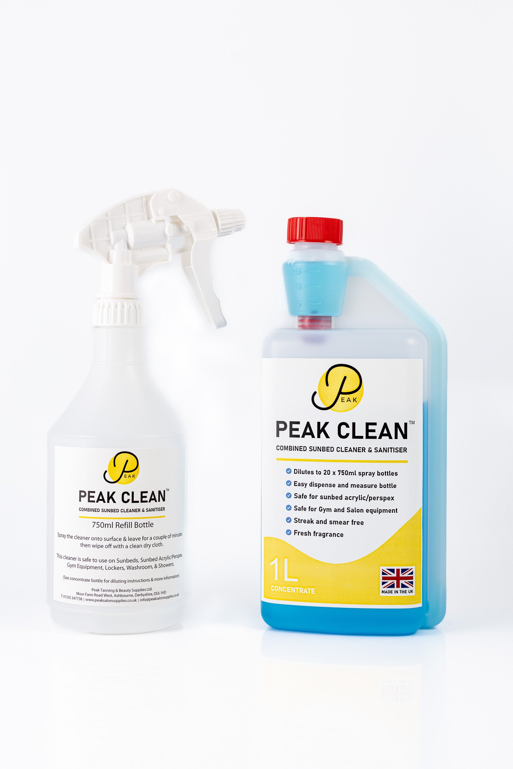 Combined Sunbed Cleaner & Sanitiser