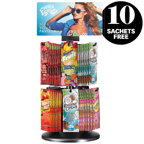 Fiesta Sun 'Fruity' Rotating Sachet Deal 2026