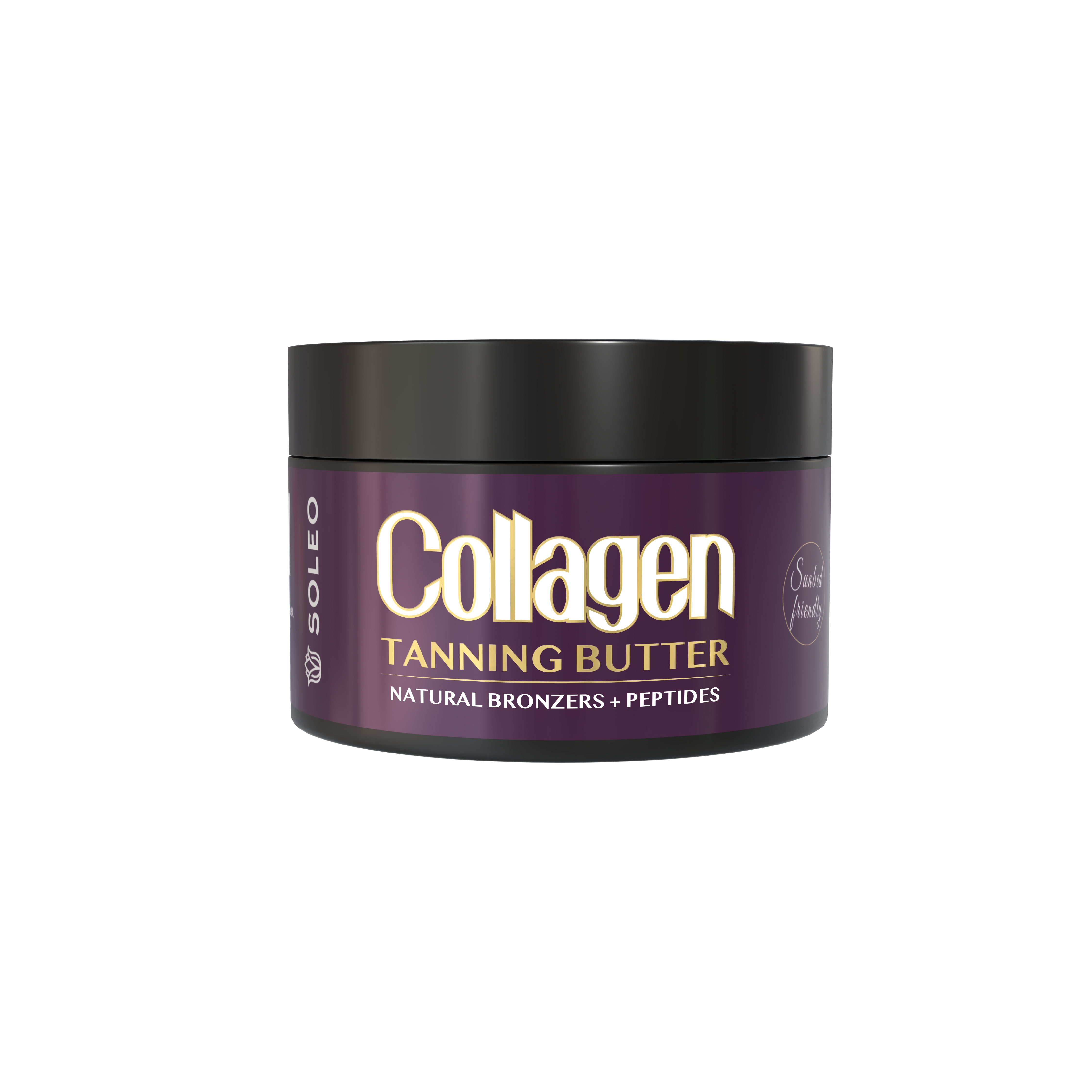 Soleo Collagen Tanning Butter Natural Bronzer Tub