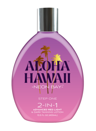 Tan Incorporated Aloha Hawaii Neon Bay