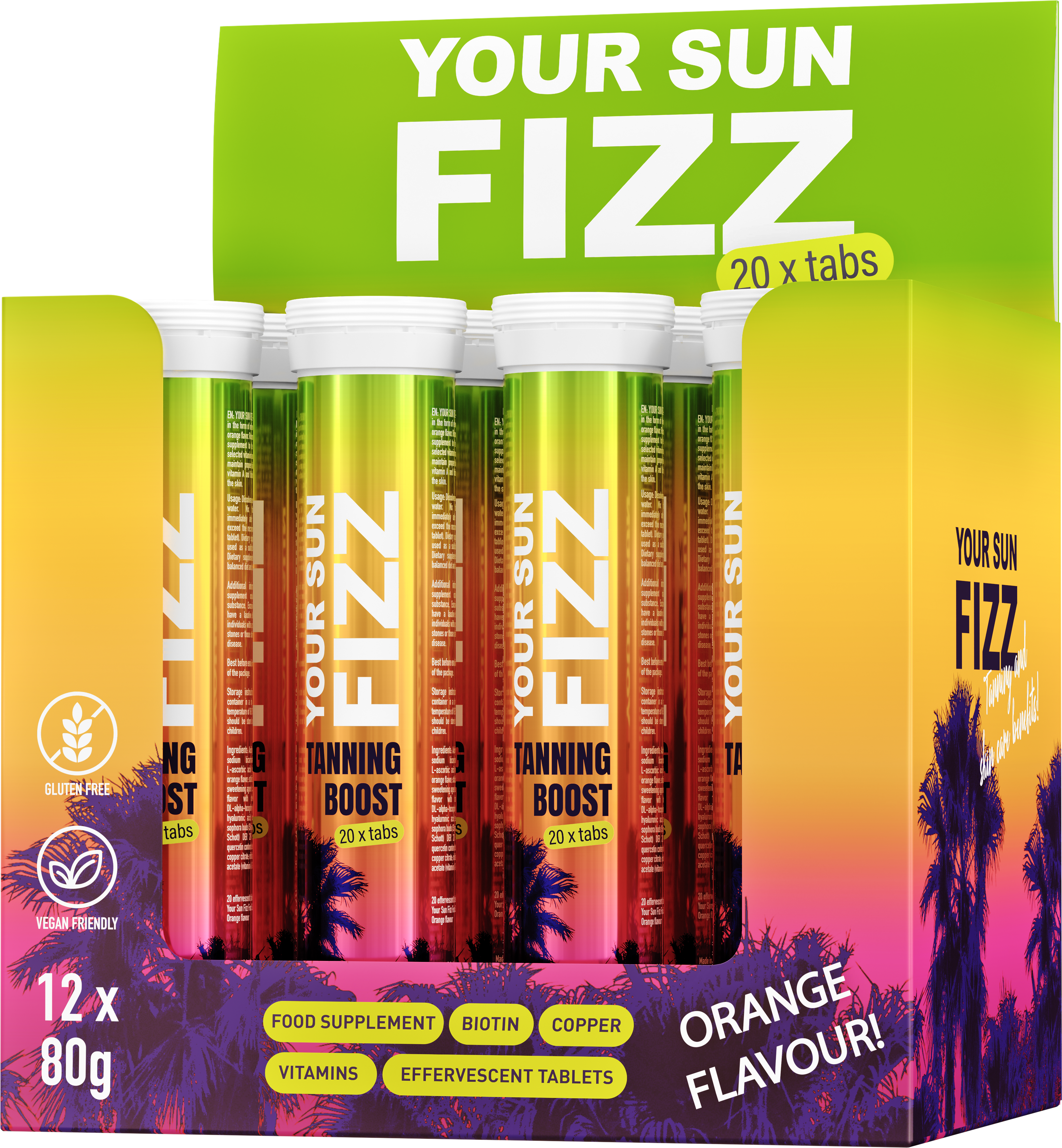 Your Sun Fizz Effervescent Tanning Tablets