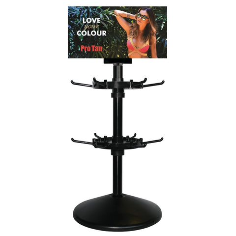 Pro Tan Rotating Display Stand Empty