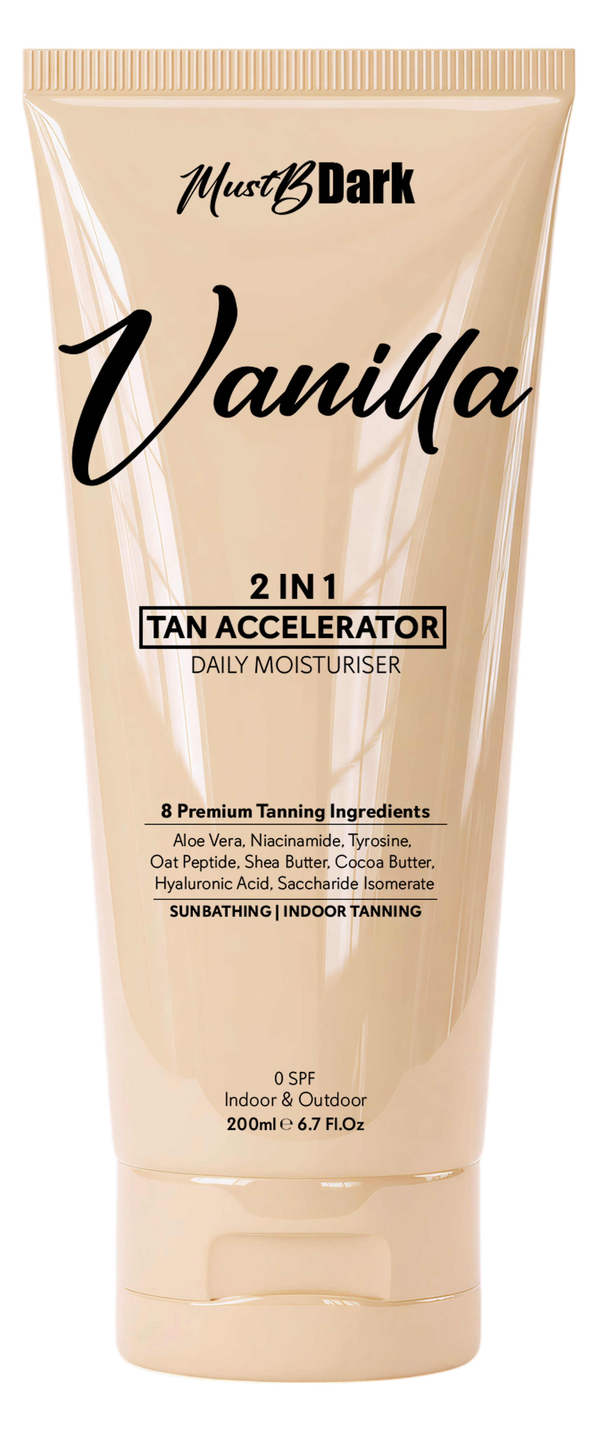 Must B Dark Vanilla Tan Accelerator