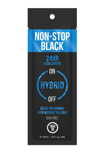 Power Tan Non-Stop Black Hybrid Accelerator