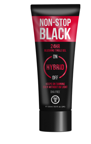 Power Tan Non-Stop Black Hybrid Tingle Gelee