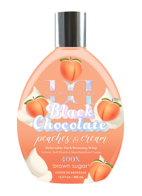 Tan Incorporated Double Dark Black Chocolate Peaches & Cream