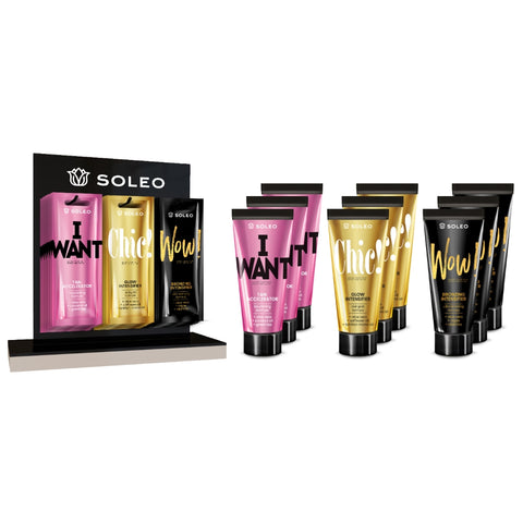 Soleo Black & Gold Package Deal