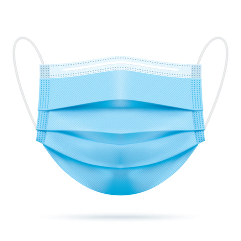 3 Ply Disposable Loop Face Masks (50 per pack)