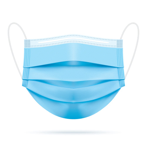 3 Ply Disposable Loop Face Masks (50 per pack)